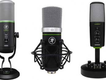 Mackie expande la línea de micrófonos EleMent con tres nuevos modelos USB