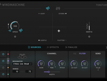 Tonsturm Windmaschine, un plugin para crear sonidos de viento