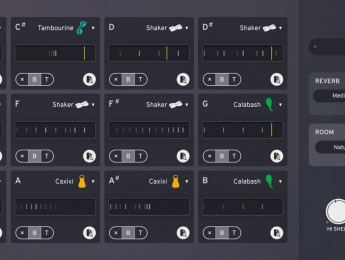 Klevgränd Skaka, un instrumento de percusión con un secuenciador humanizado