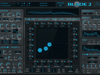 Rob Papen Blade 2, lavado de cara y de fondo