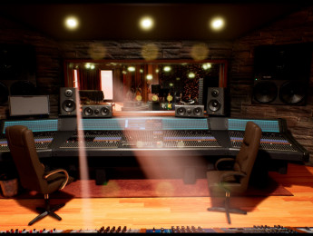 Pasearte por este impresionante estudio de grabación no te costará nada (eso sí, es virtual)