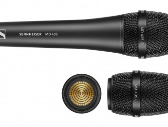 Sennheiser MD 435 y 445, nuevos micrófonos de cable para voces con cápsula MD 9235