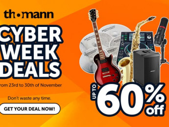 Cyberweek en Thomann: espectaculares ofertas para músicos
