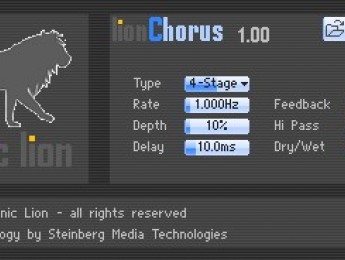 Nuevo efecto LionChorus de Sonic Lion