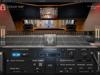 Waves replica en plugin las salas de mezcla de los estudios Ocean Way Nashville