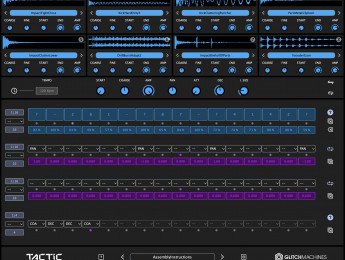Glitchmachines Tactic, un secuenciador de samples colmado de modulación