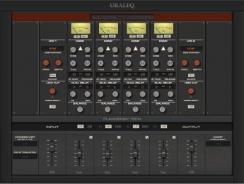 Flandersh Uraleq, plugin gratuito de compresión multibanda con delay y modulación