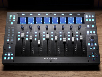 Solid State Logic UF8, nuevo controlador de DAW con pantallas a color