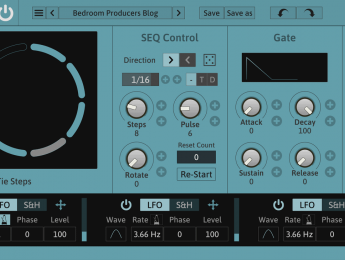 HY Plugins HY-ESG, un plugin gratis de gate con secuenciador euclidiano y modulación