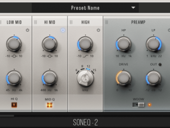 Sonimus SonEQ 2, un ecualizador modular para combinar diferentes tipos de filtros