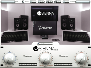 Acustica Audio Sienna, tres plugins para corregir y simular espacios de escucha en auriculares