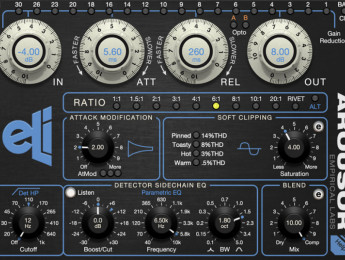 Empirical Labs Arousor 3, la versión plugin del Distressor ahora con dos modos del LA-2A