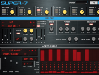 UVI Super-7 emula el clásico sinte Roland MKS-7