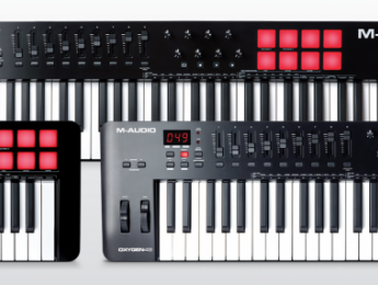 M-Audio Oxygen MkV, más opciones para teclados controladores