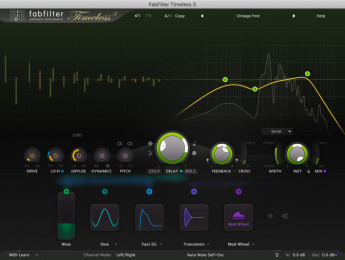 Fabfilter Timeless 3, el delay modulado se renueva en sonido y diseño