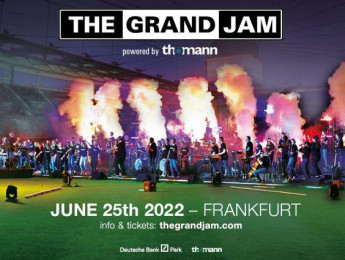 The Grand Jam: toca ante 25.000 espectadores en el estadio Deutsche Bank Park