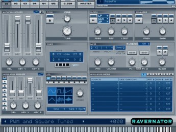 Nuevo sinte Ravernator de Ametrine Audio