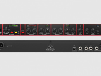 Behringer UV1, canal para grabación vocal en rack