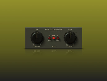 Tilta, un ecualizador tilt gratuito de Analog Obssesion