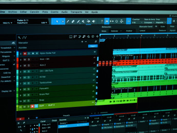 Grabación con Studio One: sintes externos y comping