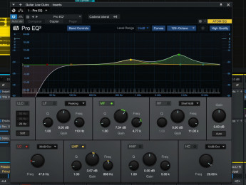 Plugins de EQ, dinámica y emulación analógica en Studio One