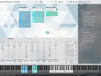 VSL Fujara Flute, un viento étnico solista gratuito cargado de articulaciones