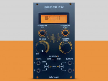 Behringer Space FX, 32 efectos digitales para Eurorack por 49$
