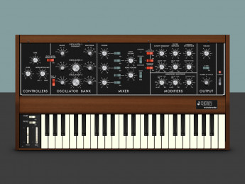Cherry Audio Minimode, nueva emulación de un Minimoog, pero polifónico y con soporte MPE