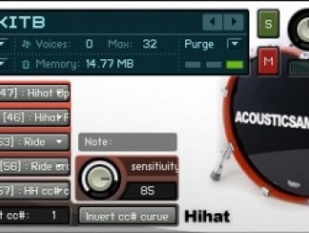 AcousticsampleS lanza SmallDrumKits para Kontakt