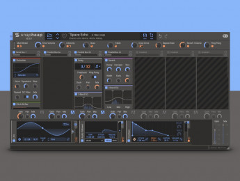 Kilohearts Snap Heap, un entorno de FX modular (que incluye 30 plugins), gratis hasta el 13 de junio