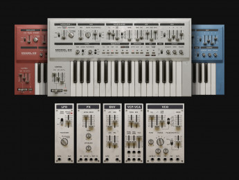 Softube Model 82, una emulación virtual del SH-101 que viene con un extra modular