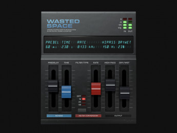 Softube Wasted Space, un sencillo plugin de reverb digital con regusto lo-fi