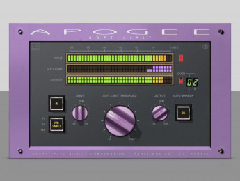 Apogee regala Soft Limit, la compresión de cinta analógica de sus convertidores en plugin