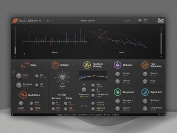 UVI Dual Delay X, un plugin de delay “espacial” con unos cuantos extras