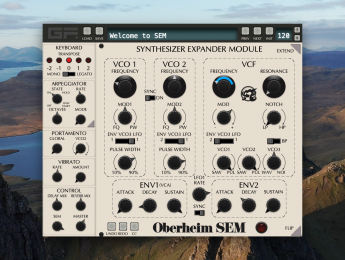 Gforce Oberheim SEM, una nueva emulación del Synthesizer Expander Module de 1 voz