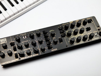 ΔMIDI 001:Model D, un controlador MIDI para emulaciones de MiniMoog