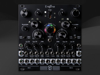CubuSynth Engine, un VCO dual con generador de caos y wavefolder para Eurorack