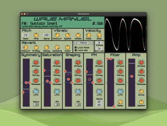 Wave Manuel, un sintetizador waveshaping gratuito para Windows y macOS