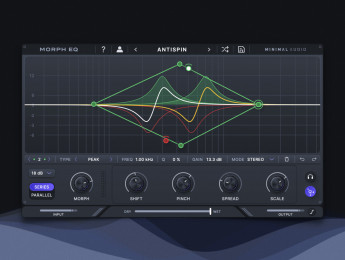 Minimal Audio Morph EQ, un ecualizador creativo y masivo con morphing en tiempo real