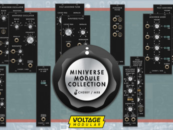 Cherry Audio Miniverse Module Collection, los módulos del MiniMoog llevados al Voltage Modular