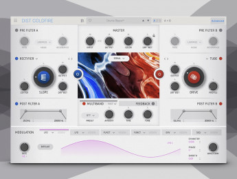 Arturia Dist Coldfire, un procesador de distorsión dual con acento galo