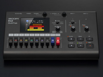 Zoom R12, un grabador digital de 8 pistas con sintetizador FM integrado