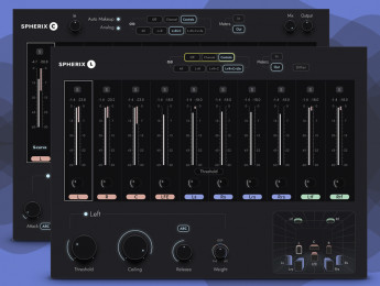 Waves Spherix, un compresor y un limitador para audio inmersivo