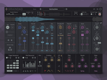 Sugar Bytes Graindad, un plugin de procesamiento granular repleto de opciones
