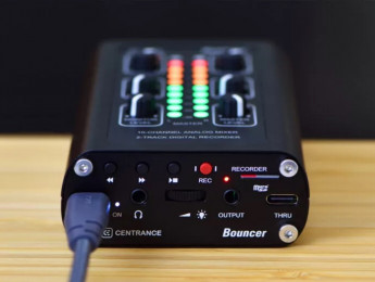 CEntrance Bouncer, un mezclador de 10 canales y grabador estéreo de tamaño bolsillo