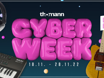Vuelve la Thomann Cyber Week: ¡ahorra hasta un 60%!