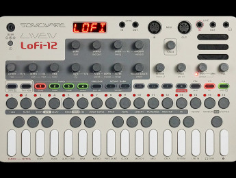 Sonicware Liven LoFi-12, una groovebox lo-fi de 4 pistas con sampler a 12 bits