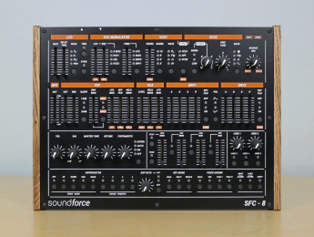 SoundForce SFC-8, un controlador MIDI a medida para emulaciones del Jupiter-8