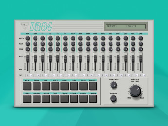 Pepto Audio DR-84, un rompler VST / AU gratuito de varias cajas de ritmo de los 80