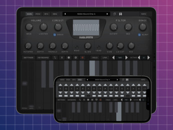 AudioKit Pro SAGA Synth, un sinte para iOS con el sonido a 16 bits de los juegos de los 90